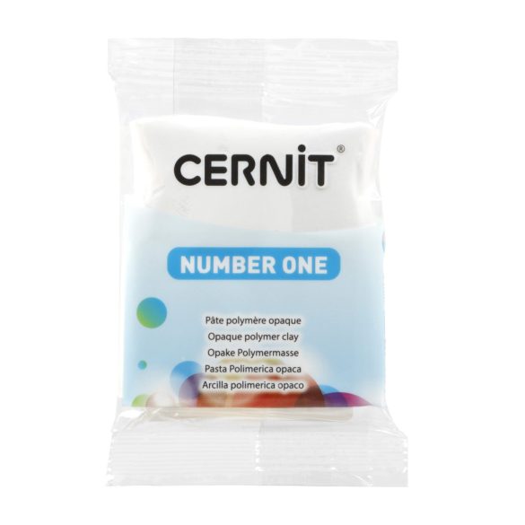 Cernit süthető gyurma n°1, 56 g - fehér