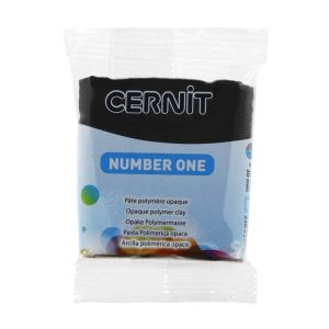 Cernit süthető gyurma n°1, 56 g - fekete