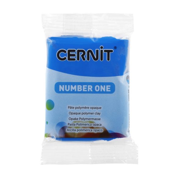 Cernit süthető gyurma n°1, 56 g - kék