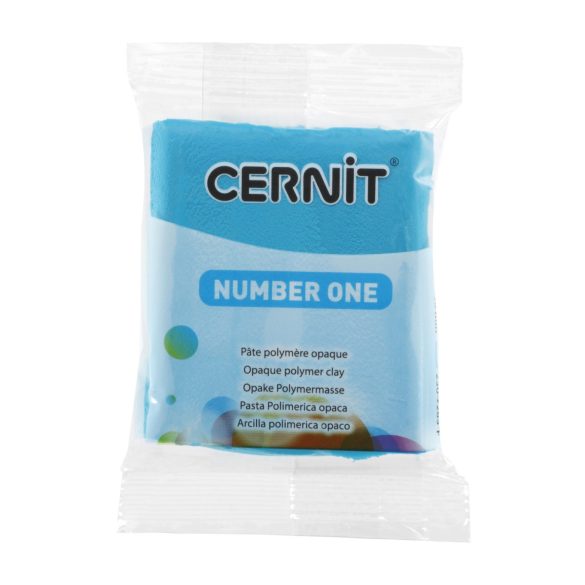 Cernit süthető gyurma n°1, 56 g - türkizkék