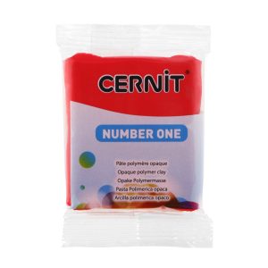 Cernit süthető gyurma n°1, 56 g - piros