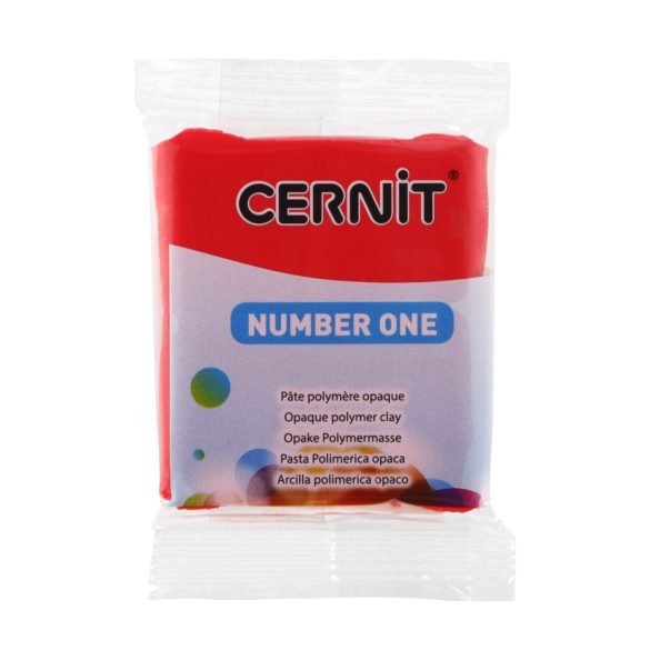 Cernit süthető gyurma n°1, 56 g - piros