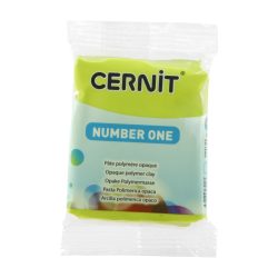 Cernit polymer clay n°1, 56 g - limegreen