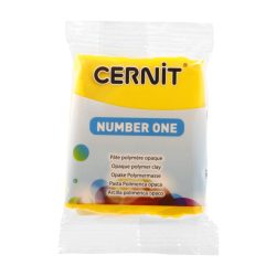 Cernit polymer clay n°1, 56 g - yellow