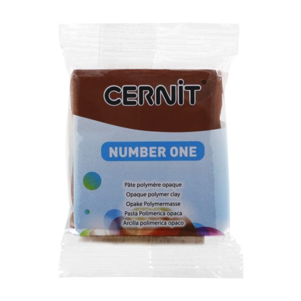 Cernit süthető gyurma n°1, 56 g - barna