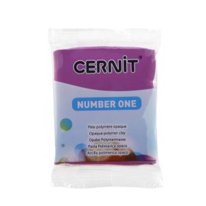 Cernit süthető gyurma n°1, 56 g - lila