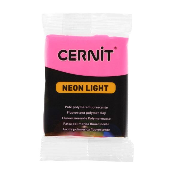 Cernit süthető gyurma, 56g - neon fukszia