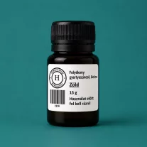   Folyékony gyertyaszínező, Bekro - zöld, 15 g (kékeszöld)