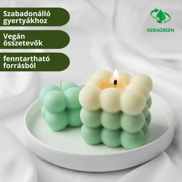 Keragreen Pillar szójaviasz SZABADONÁLLÓ gyertyákhoz- 1 kg