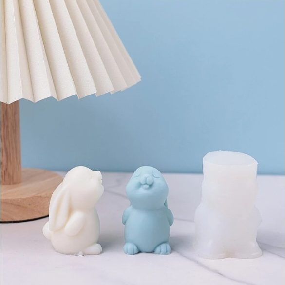 Nyuszi szilikon öntőforma