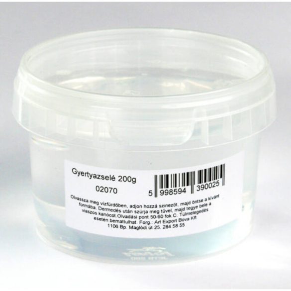 Gel Wax For Candle - Transparent, 200 G