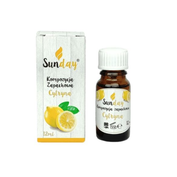 Lemon Fragrance Oil For Soap, Cosmetics - 12 ML