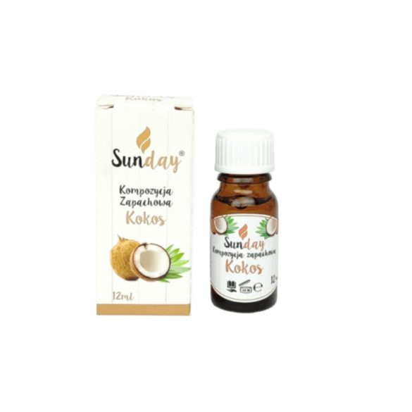 Coconut Fragrance Oil For Soap, Cosmetics - 12 ML