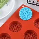 Mandala mintás korong szilikon forma