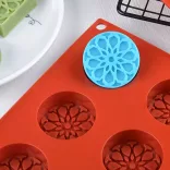 Mandala mintás korong szilikon forma