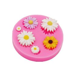 Assorted Flowers Silicone Mold