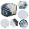 Geode Coaster Silicone Mold - 4 Pcs
