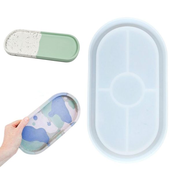 Kis tálca szilikon öntőforma