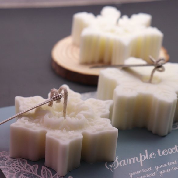 Hópehely szilikon öntőforma