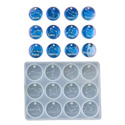 Horoszkóp medál szilikon öntőforma