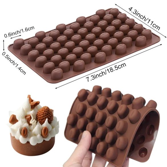 Kávészem szilikon öntőforma