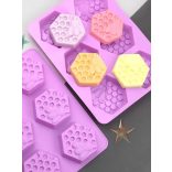 Méhecskés szilikon öntőforma