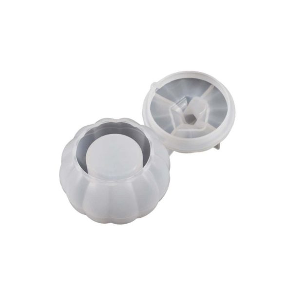 Tök formájú fedeles tartó