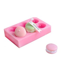 Tálcás macaron szilikon öntőforma 