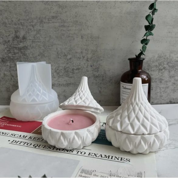 Tároló szilikon öntőforma III.