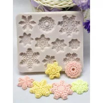 Snowflake Silicone Mold III.