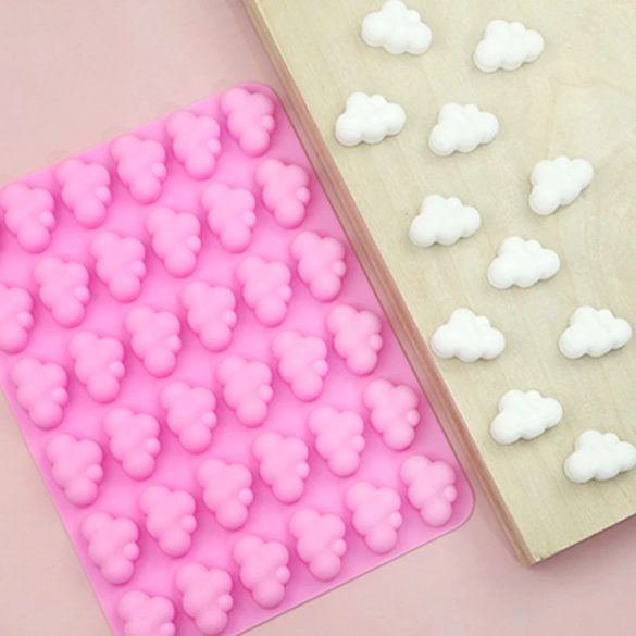 Cloud-Shaped Fragrance Wax Silicone Mold