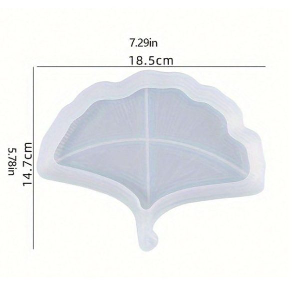 Gingko levél szilikon forma