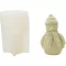 Hat-Wearing Snowman Silicone Mold