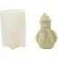Hat-Wearing Snowman Silicone Mold