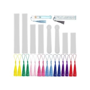 24 Pcs Bookmark Silicone Mold Set