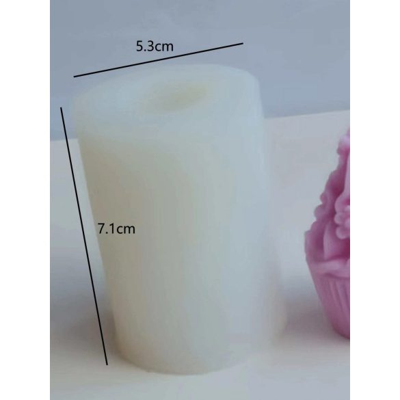 Muffin formájú szilikon öntőforma