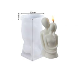 Ölelkező pár szilikon öntőforma