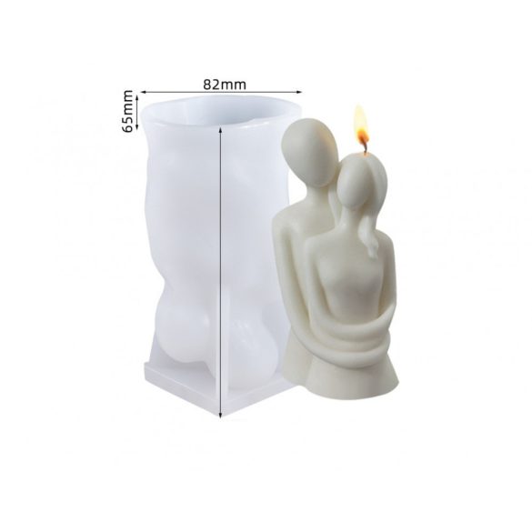 Ölelkező pár szilikon öntőforma