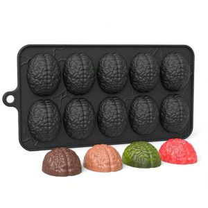 Agy formájú szilikon öntőforma