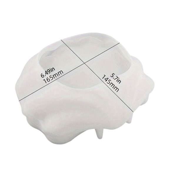 Kagyló tálka szilikon forma