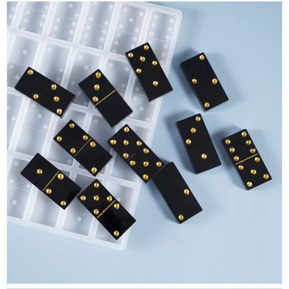 Dominó szilikon öntőforma