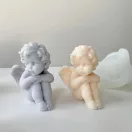 Contemplative Angel Silicone Mold