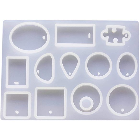 Pendant Silicone Mold - Different Shapes