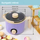 Elektromos viaszolvasztó, 1,5 L - Lila, ToAuto