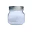 Üvegtégely ezüst fedővel - 170 ml