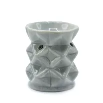 Geometrikus aromalámpa - szürke