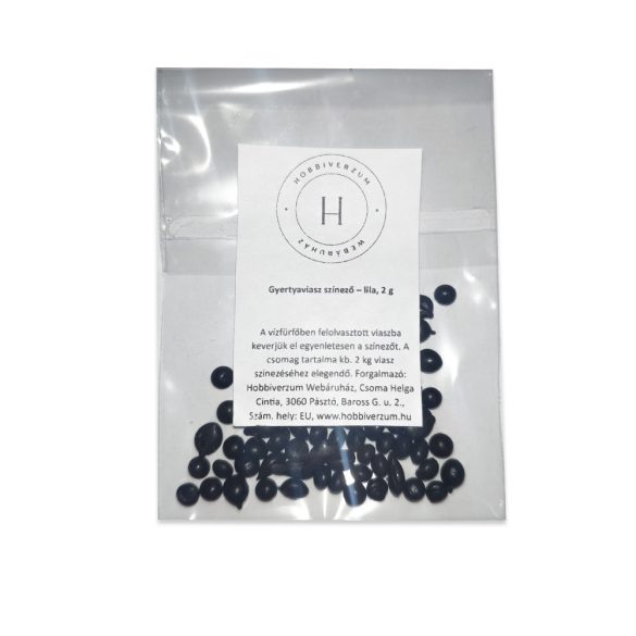 Candle Wax Dye - Purple, 2 G