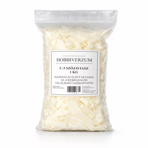 NatureWax C-3 szójaviasz - 1 kg (3290 Ft/kg)